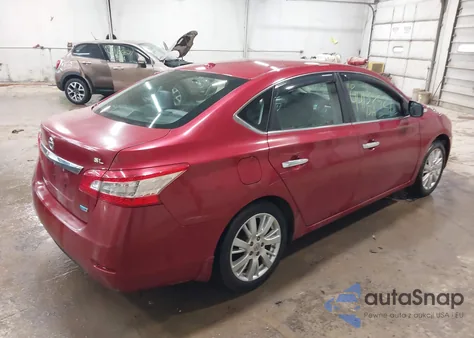 2013 Nissan Sentra Sl from USA, damaged, VIN 3N1AB7AP3DL617858